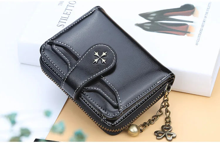 Portefeuille Femme Élégant Vintage