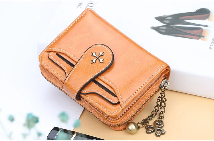 Portefeuille Femme Élégant Vintage