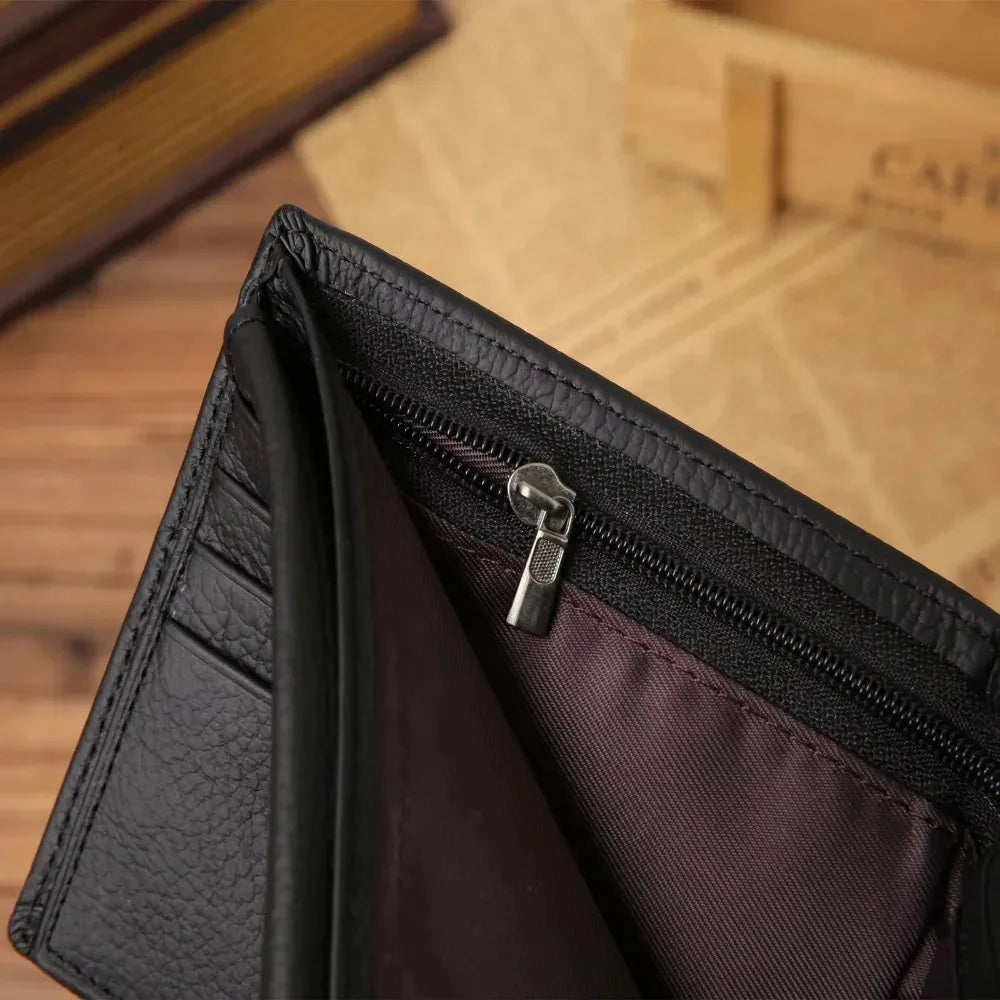 Portefeuille Homme Cuir Véritable